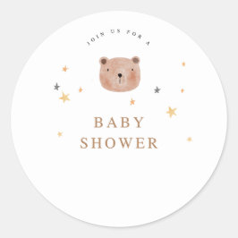 Baby shower stickers
