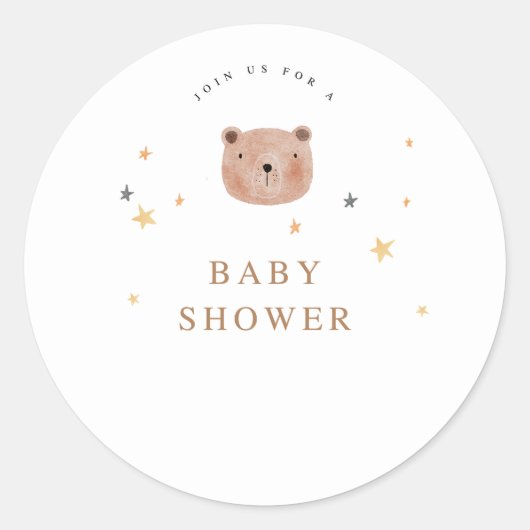 Baby shower stickers (Voorkant)