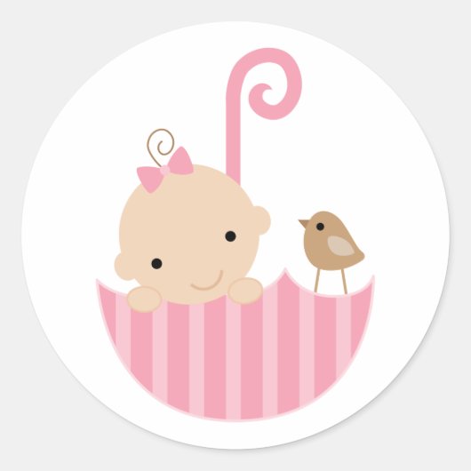 Baby shower Stickers (Voorkant)