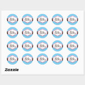 Baby shower Stickers (Vel)