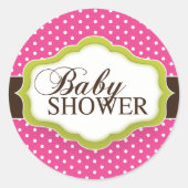 Baby shower Stickers (Voorkant)