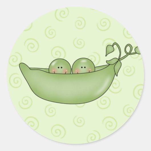  Baby shower stickers (Voorkant)