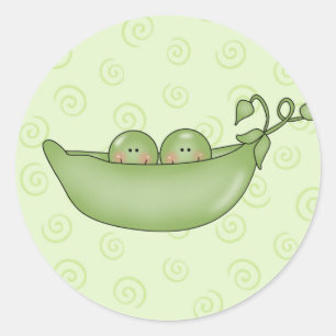 Baby shower stickers