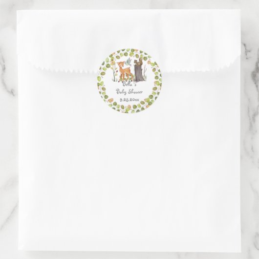 Baby Shower Stickers Bosdier (Tas)