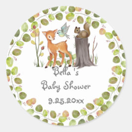 Baby Shower Stickers Bosdier