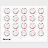 Baby Shower Stickers – Custom Labels & Decorations (Vel)