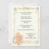 baby shower  stijl kaart (Voorkant)