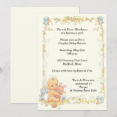 baby shower  stijl kaart (Voorkant / Achterkant)