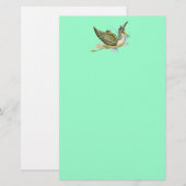 BABY SHOWER STOREN BRIEFPAPIER (Voorkant / Achterkant)