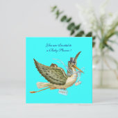 BABY SHOWER STOREN KAART (Staand voorkant)