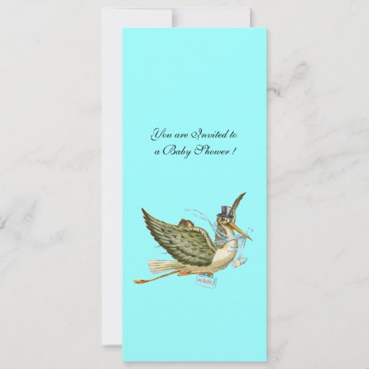 BABY SHOWER STOREN KAART (Voorkant)