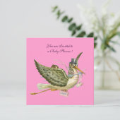 BABY SHOWER STOREN KAART (Staand voorkant)