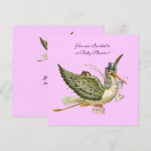 BABY SHOWER STOREN KAART (Voorkant / Achterkant)