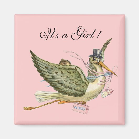 BABY SHOWER STOREN MAGNEET (Voorkant)