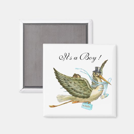 BABY SHOWER STOREN MAGNEET (Voorkant / Achterkant)