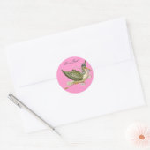 BABY SHOWER STOREN RONDE STICKER (Envelop)