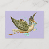 BABY SHOWER STOREN VISITEKAARTJE (Achterkant)