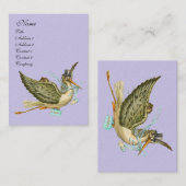 BABY SHOWER STOREN VISITEKAARTJE (Voorkant / Achterkant)