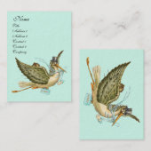 BABY SHOWER STOREN VISITEKAARTJE (Voorkant / Achterkant)