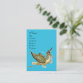 BABY SHOWER STOREN VISITEKAARTJE (Staand voorkant)