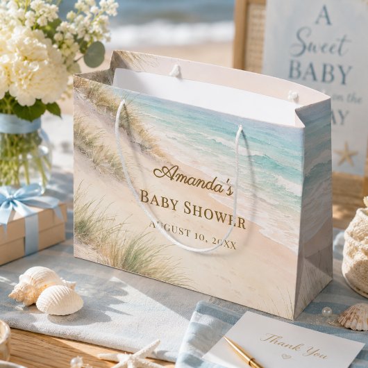 Baby Shower strand kust Groot Cadeauzakje