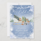 Baby shower String Lights White Snowflake Tree in Kaart (Voorkant)