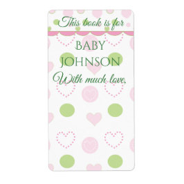 Baby shower "Suiker en specerijen" Bladzijde 8 Etiket