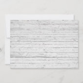 Baby shower Summer Beach Starfish Kaart (Achterkant)