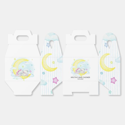 Baby shower Sweet Dreams Bedankdoosjes (Ongevouwen)