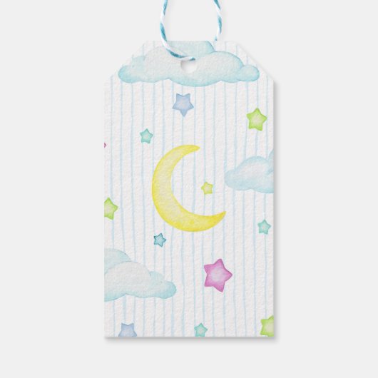 Baby shower Sweet Dreams Cadeaulabel (Achterkant)