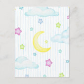 Baby shower Sweet Dreams Informatiekaartje (Achterkant)