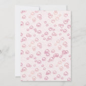 Baby shower Sweet Dreams Kaart (Achterkant)