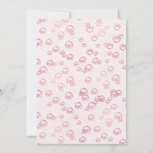 Baby shower Sweet Dreams Kaart (Achterkant)