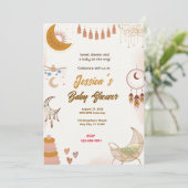 Baby shower Sweet Dreams Kaart (Staand voorkant)
