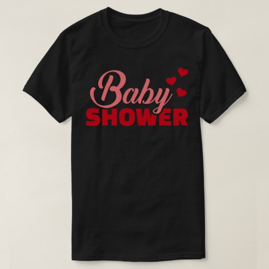 Baby shower t-shirt (Design voorkant)