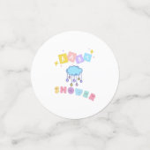 Baby shower Tabel Confetti (Kleine voorkant)