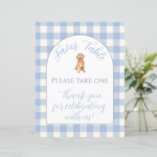 Baby shower Tafel Bovenborden