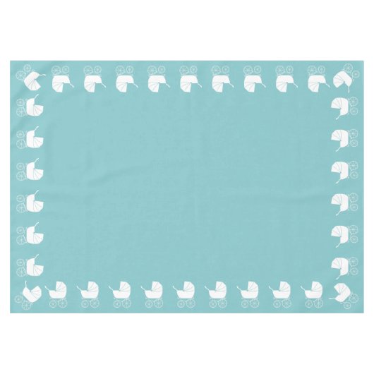 Baby shower Tafelkleed (Voorkant (Horizontaal))