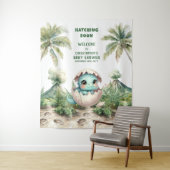 Baby shower Tapestry Hatching Binnenkort Schattige Wandkleed (In situ)