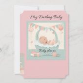 baby shower tarjeta kaart (Voorkant)