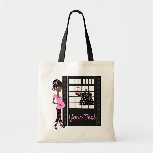Baby shower - Tas begroting (Voorkant)