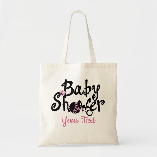 Baby shower - Tas begroting (Voorkant)
