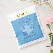 Baby shower Tea Party Schattige Minimalistisch Chi Bedankzakje (Gezegeld)