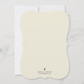 Baby shower Teapot Kaart (Achterkant)