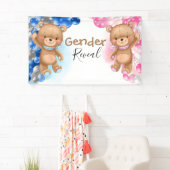 Baby shower Teddy Balloons Spandoek (Insitu)