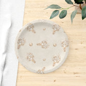 Baby shower Teddy Bear Balloon Papieren Bordje