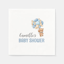 Baby shower Teddy Bear Balloon Servet