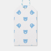 Baby shower Teddy Bear Boy Cadeaulabel (Achterkant)
