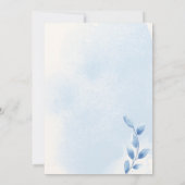 Baby shower Teddy Bear Boy Kaart (Achterkant)