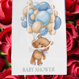 Baby shower Teddy Bearly Wait Boy cadezak Medium Cadeauzakje